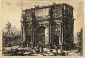 Arco di Costantino da Giovanni Battista Piranesi