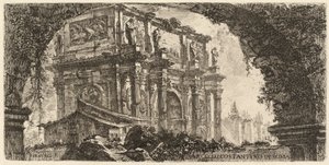 Arco di Costantino da Giovanni Battista Piranesi