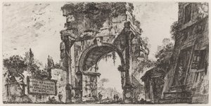Arco di Druso da Giovanni Battista Piranesi