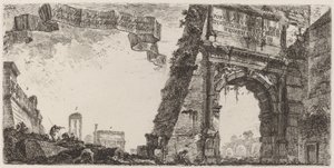 Arco di Tito da Giovanni Battista Piranesi