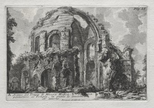 Avanzo del Tempio di Minerva Medica da Giovanni Battista Piranesi