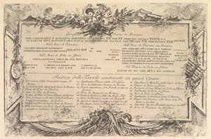 Iscrizione nei lati del Ponte di Rimino, ca. 1748 da Giovanni Battista Piranesi