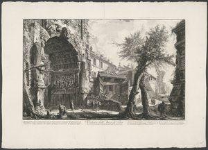 Arco di Tito a Roma da Giovanni Battista Piranesi