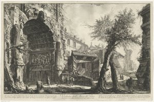 Arco di Tito a Roma da Giovanni Battista Piranesi
