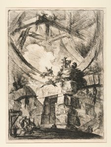 Carceri, IX: La ruota gigante da Giovanni Battista Piranesi