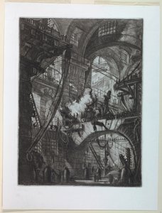 Serie Carceri, Tavola VI da Giovanni Battista Piranesi