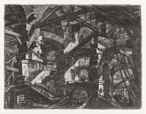 Serie delle prigioni, lastra XIV da Giovanni Battista Piranesi