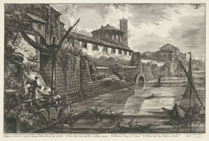 Cloaca Maxima a Roma (serie di vedute di Roma disegnate e incise da Giambattista Piranesi) da Giovanni Battista Piranesi