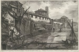 Cloaca Massima a Roma da Giovanni Battista Piranesi