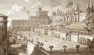 Giardini Colonna a Roma da Giovanni Battista Piranesi