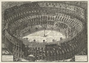Colosseo a Roma da Giovanni Battista Piranesi