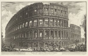 Colosseo a Roma da Giovanni Battista Piranesi