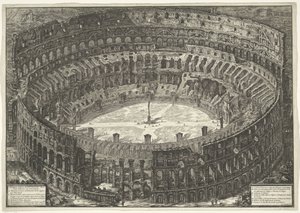Colosseo a Roma da Giovanni Battista Piranesi