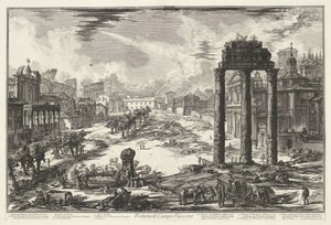 Forum Romanum a Roma da Giovanni Battista Piranesi