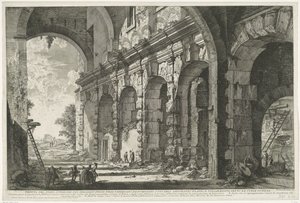 Fondazione dei Santi Giovanni e Paolo a Roma da Giovanni Battista Piranesi