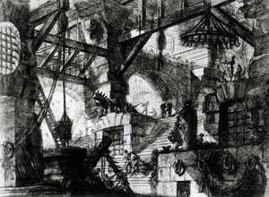 Prigione immaginaria da Giovanni Battista Piranesi