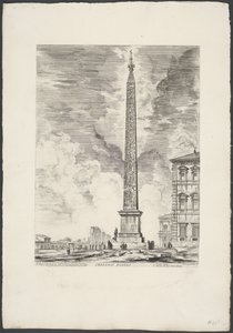 Obelisco Lateranense a Roma da Giovanni Battista Piranesi