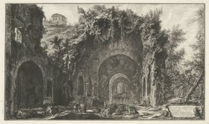 Ninfeo di Egeria presso Roma da Giovanni Battista Piranesi