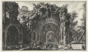 Ninfeo di Egeria vicino a Roma da Giovanni Battista Piranesi