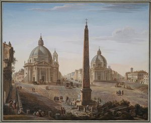 Piazza del Popolo, Roma da Giovanni Battista Piranesi