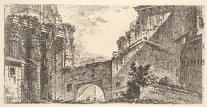 Tavola 15: Foro di Augusto, ca. 1748 da Giovanni Battista Piranesi
