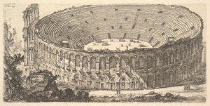 Tavola 25: Anfiteatro di Verona, ca. 1748 da Giovanni Battista Piranesi