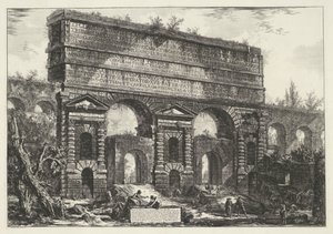 Porta Maggiore a Roma da Giovanni Battista Piranesi