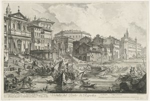 Porto di Ripetta a Roma