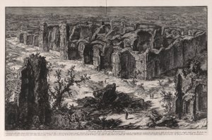 Rovine delle Terme Antoniniane da Giovanni Battista Piranesi