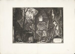 Rovina nella Villa Barberini