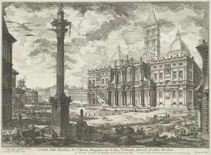 Santa Maria Maggiore a Roma da Giovanni Battista Piranesi