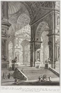 Galleria di sculture da Giovanni Battista Piranesi