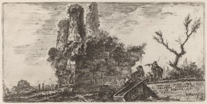 Sepolcro dei Tre Fratelli Curiazi ad Albano da Giovanni Battista Piranesi