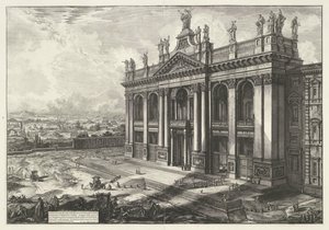 San Giovanni in Laterano a Roma da Giovanni Battista Piranesi