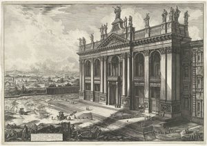 San Giovanni in Laterano a Roma da Giovanni Battista Piranesi