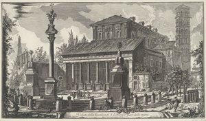 San Lorenzo fuori le mura a Roma (serie: Vedute di Roma disegnate ed incise da Giambattista Piranesi)