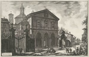San Sebastiano fuori le mura a Roma da Giovanni Battista Piranesi
