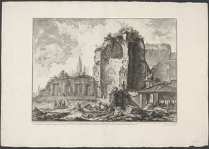 Tempio di Venere e Roma a Roma da Giovanni Battista Piranesi