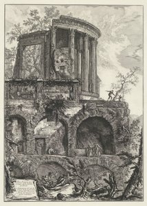 Tempio di Vesta a Tivoli da Giovanni Battista Piranesi