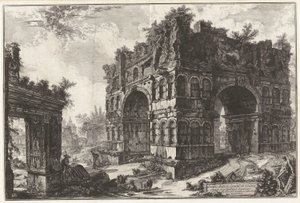 Tempio detto volgarmente di Giano da Giovanni Battista Piranesi