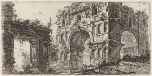 Tempio di Diana da Giovanni Battista Piranesi