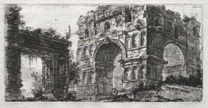 Tempio di Diana da Giovanni Battista Piranesi