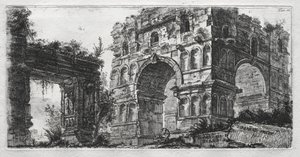 Tempio di Diana da Giovanni Battista Piranesi
