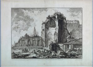 Tempio di Venere a Roma da Giovanni Battista Piranesi