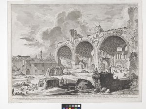 La Basilica di Costantino da Giovanni Battista Piranesi