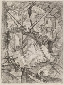 Il ponte levatoio da Giovanni Battista Piranesi