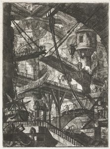 Il ponte levatoio da Giovanni Battista Piranesi