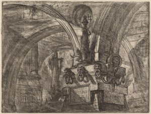 Il Molo con una Lampada da Giovanni Battista Piranesi