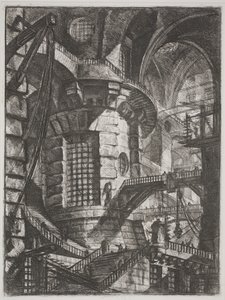 La Torre Rotonda, c.1761 da Giovanni Battista Piranesi