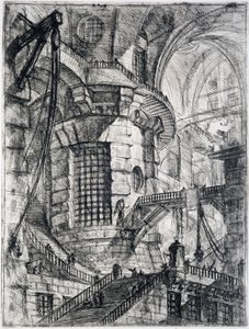 La Torre Rotonda, tavola III da Carceri d